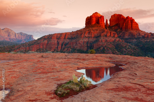 Cathedral Rock Reflection #34577153