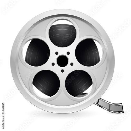 Realistic reel of film