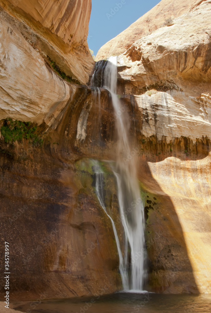 Calf Creek waterfalls