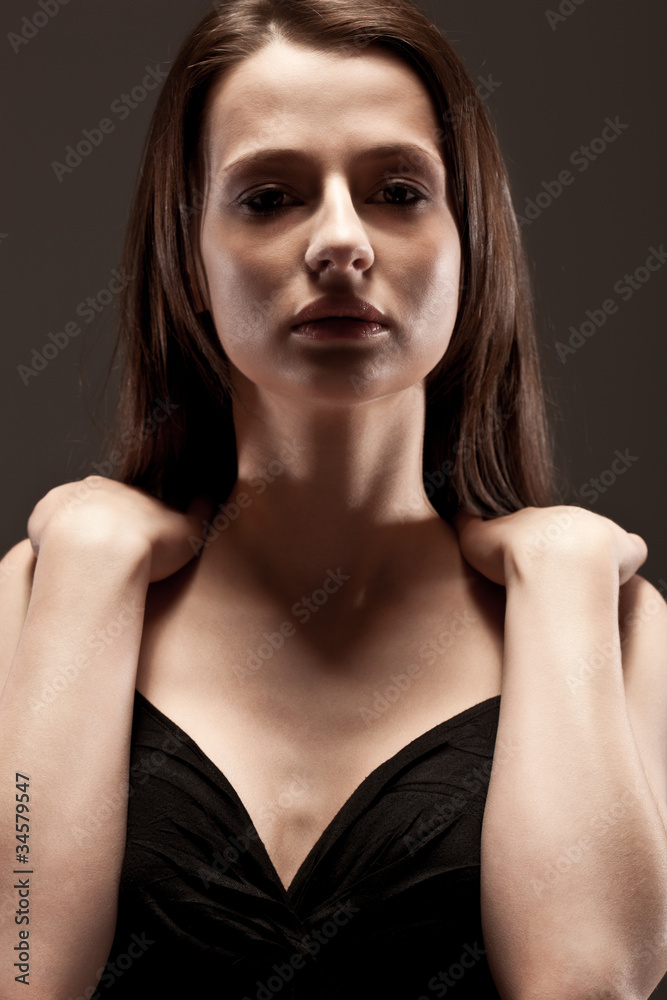 beautuful woman studio portrait beautuful woman studio portrait