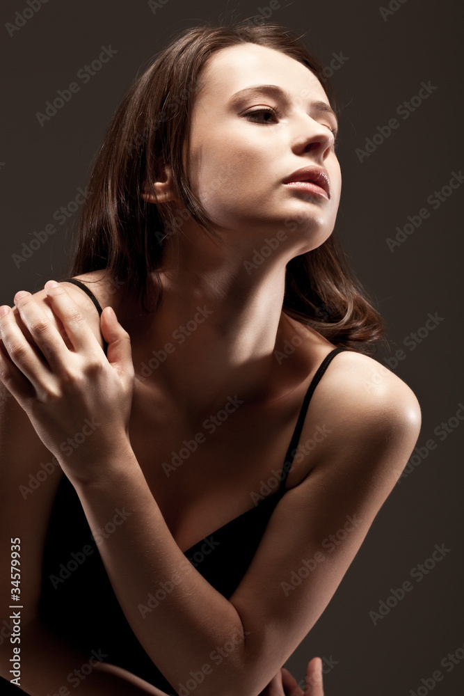 beautuful woman studio portrait beautuful woman studio portrait