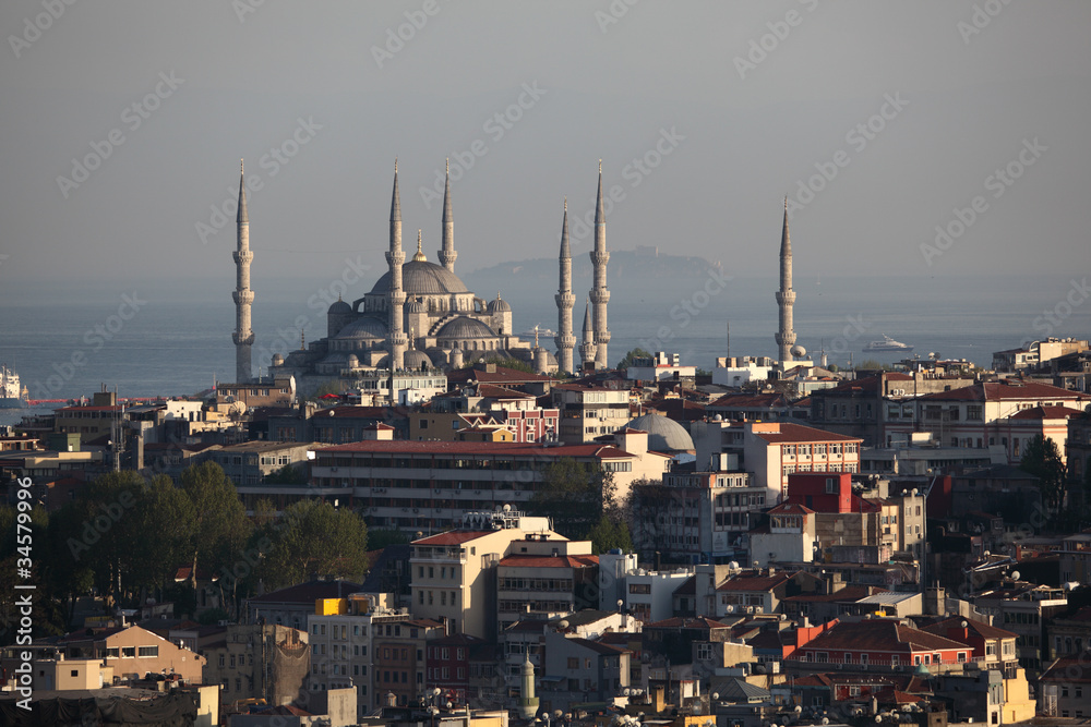 Hagia Sophia mosque in Istanbul Turkey