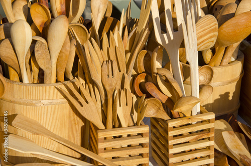 handmade wooden flatware