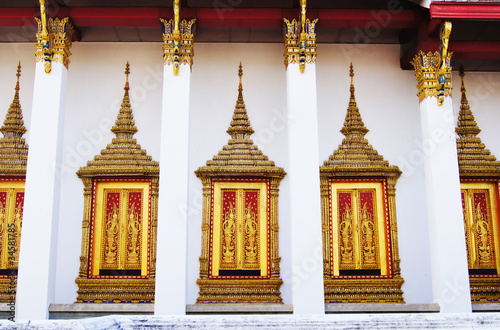 The Thai temple.