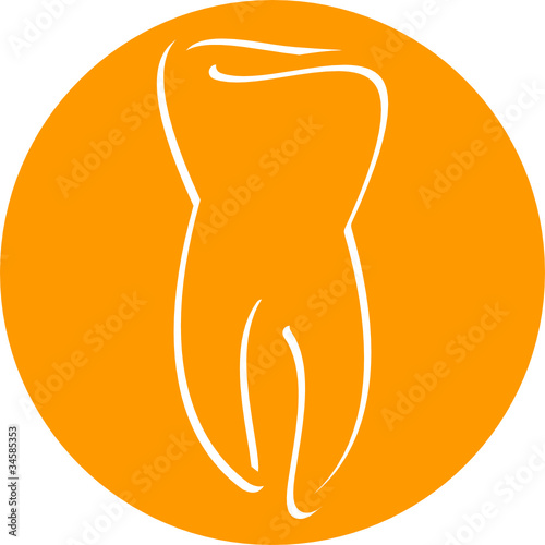 Zahn logo orange