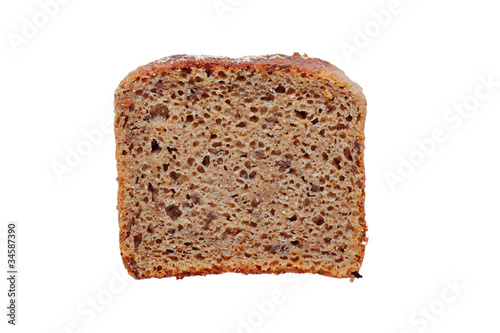 Slice of bread.