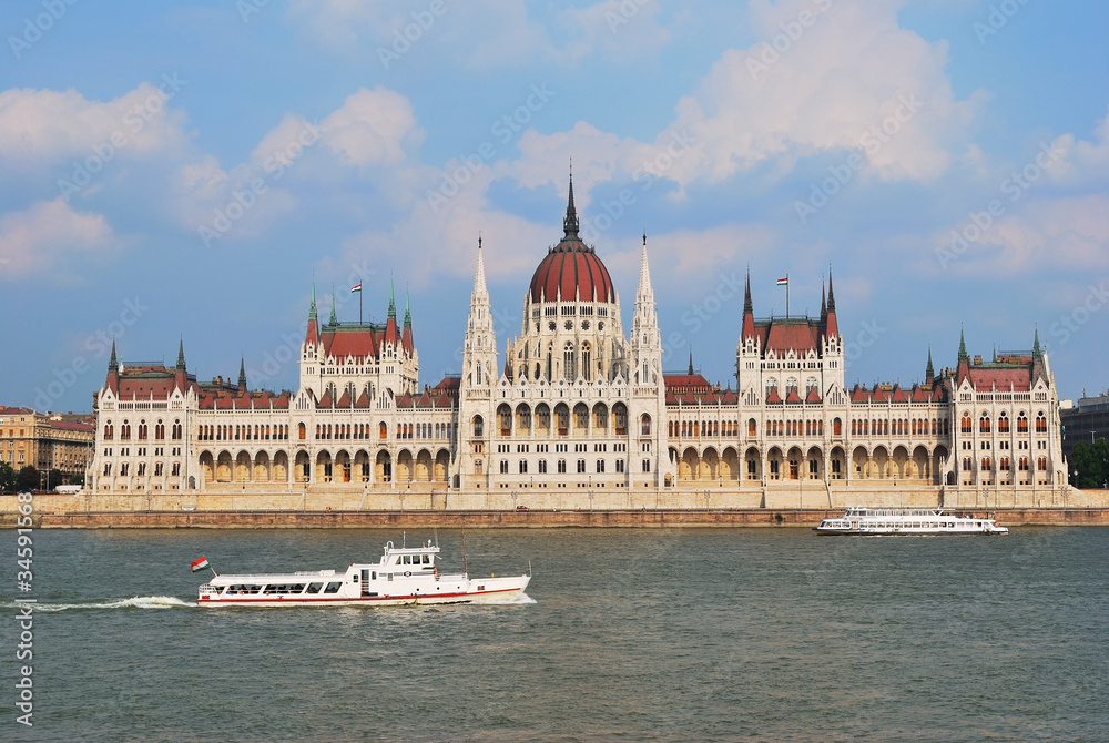 Fototapeta premium Budapest, Parliament House