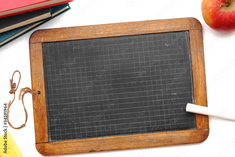 Alte Schiefertafel aus der Schule Alte Schiefertafel aus der Schule