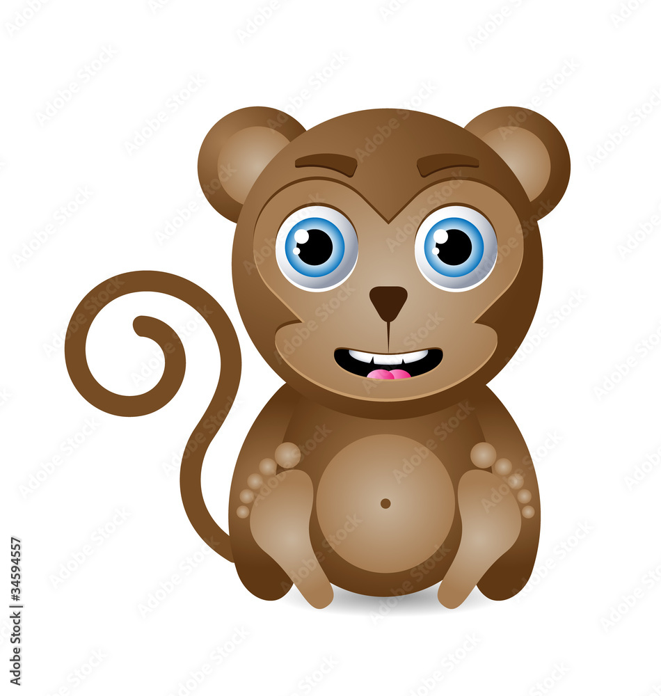 Fototapeta premium Little Monkey