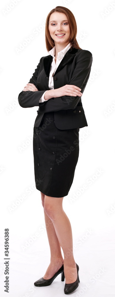 Portrait of confident young woman. Portrait of confident young woman.