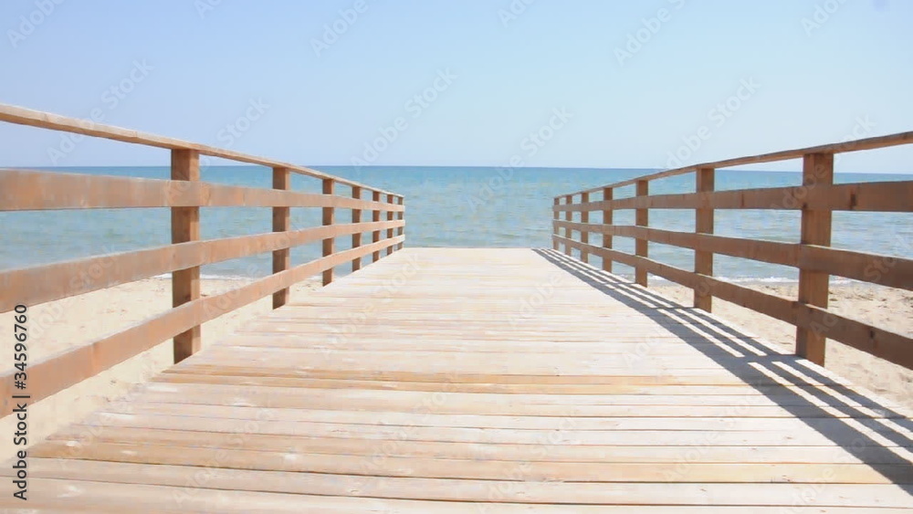 Steg zum Strand Steg zum Strand