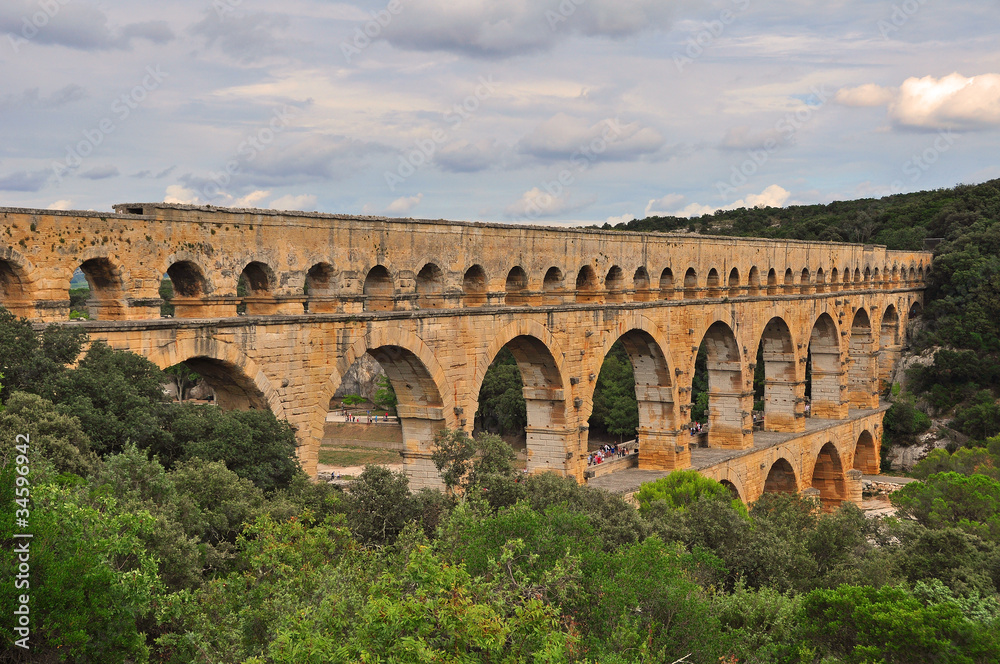 Pont Du Gard Provence Südfrankreich