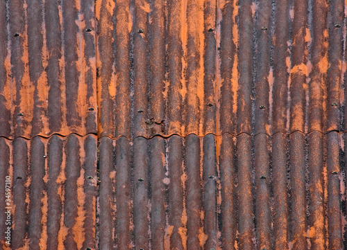 Rusty Metal Roof