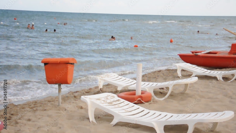 Menschen am Strand Menschen am Strand