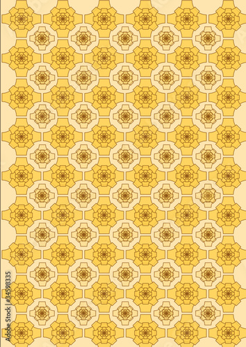 Gold Patterned Background