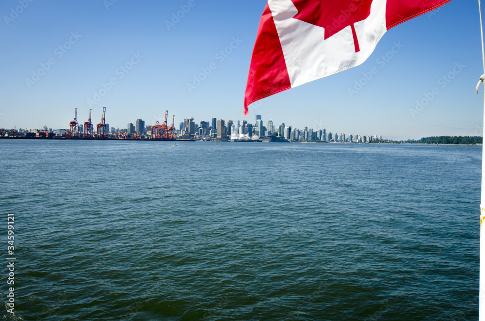 Fototapeta premium Vancouver Skyline