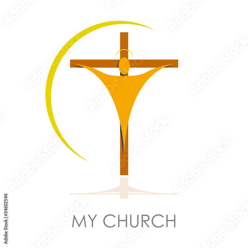 Logo Christian church # Vector