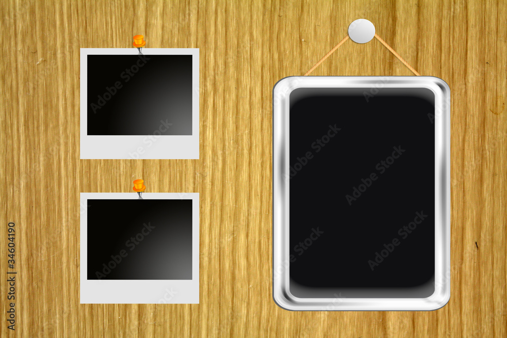 billboard and Polaroid billboard and Polaroid