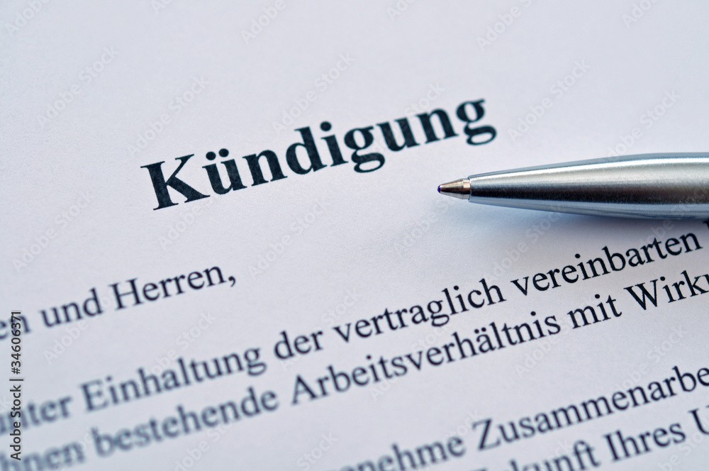 Kündigung Kündigung