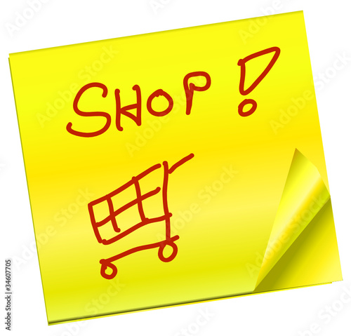 Haftnotiz - Shop