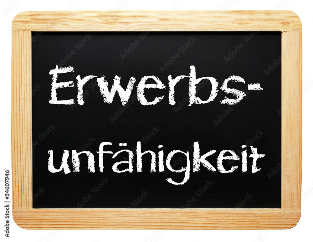 Erwerbsunfähigkeit und Berufsunfähigkeit Erwerbsunfähigkeit und Berufsunfähigkeit