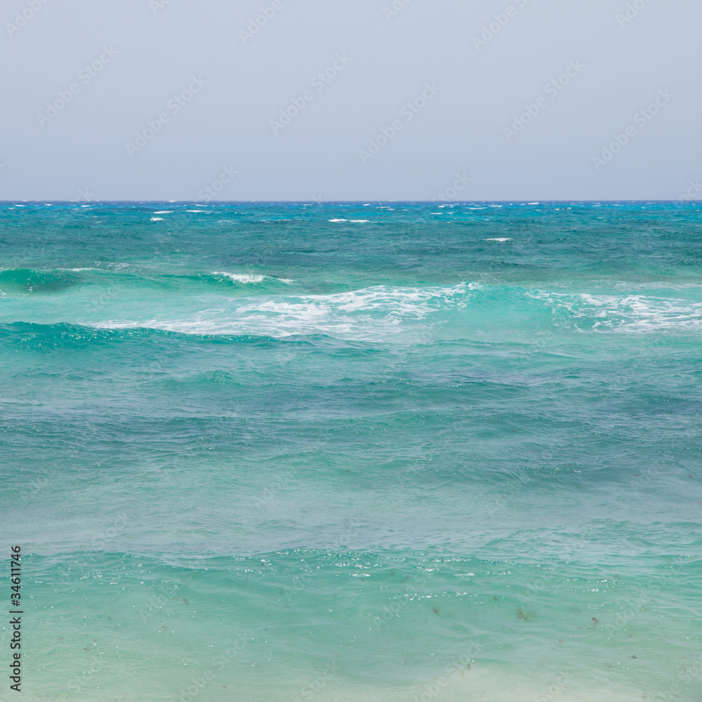 Obraz premium ocean square background