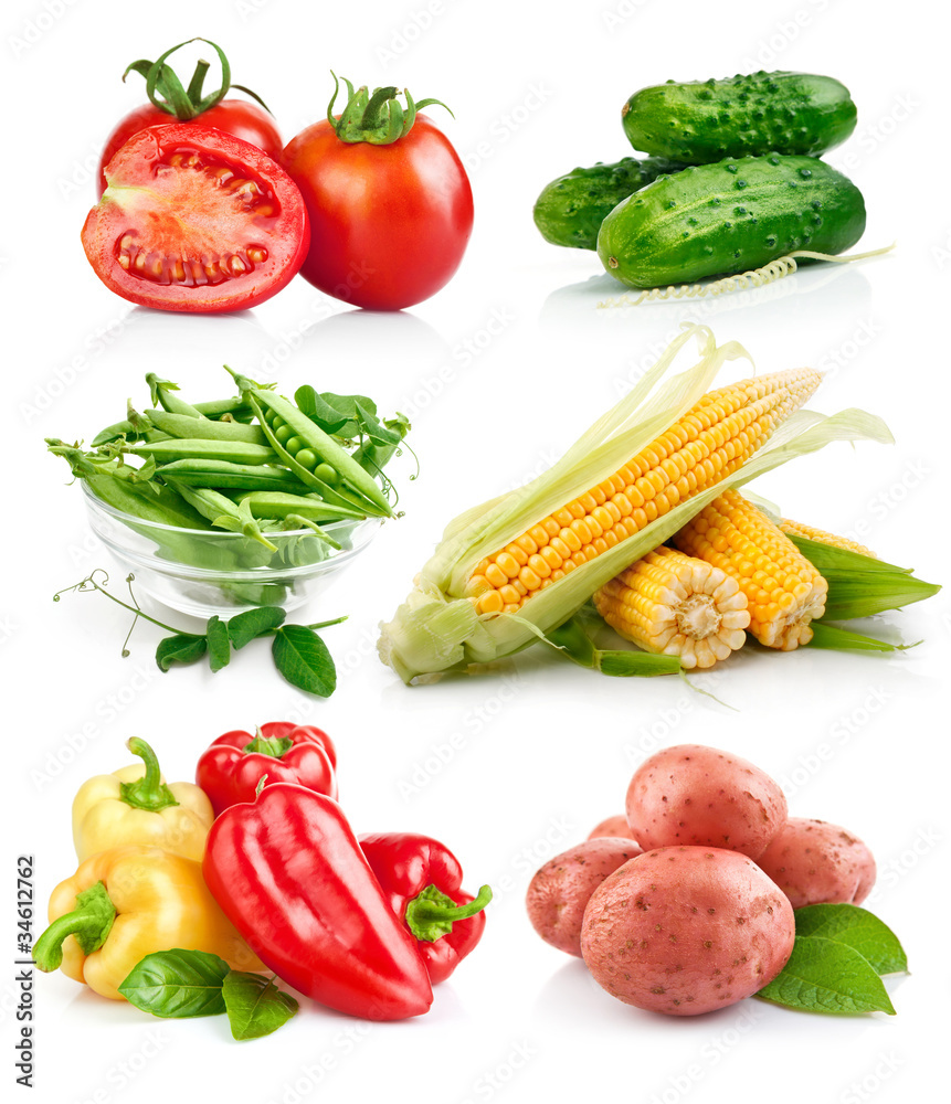 set fresh vegetable set fresh vegetable
