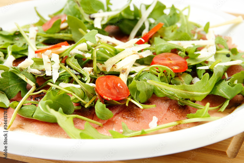 carpaccio mit ruccola #1 carpaccio mit ruccola #1