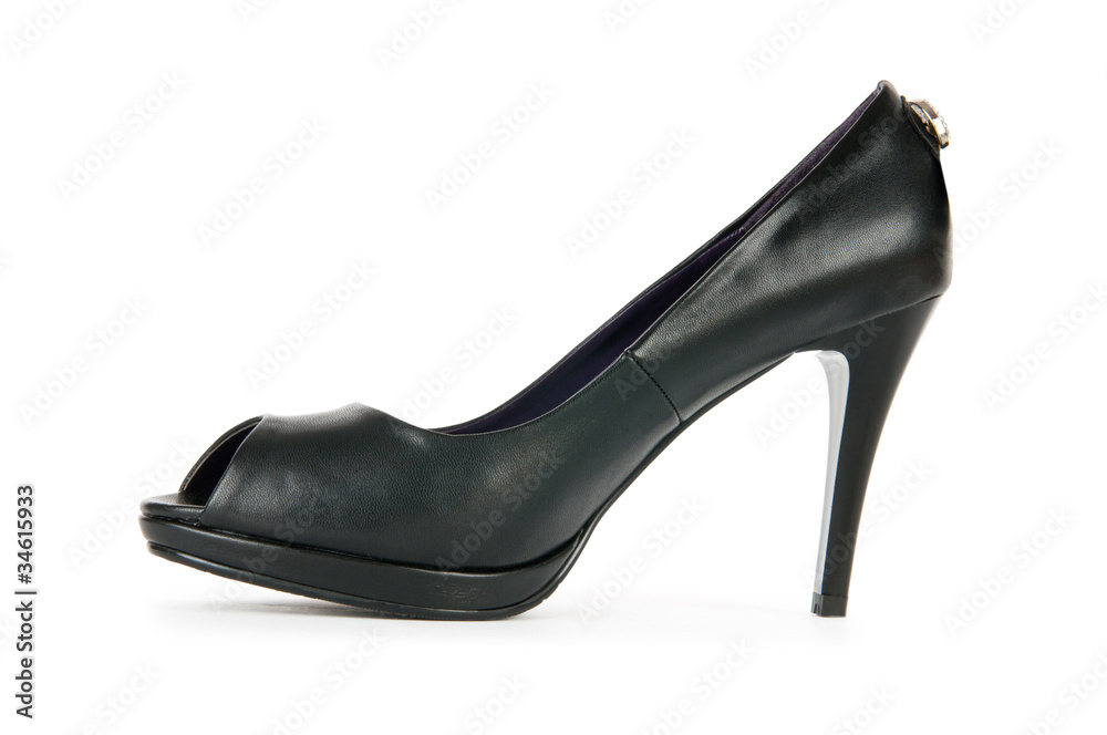 Woman shoes isolated on the white Woman shoes isolated on the white