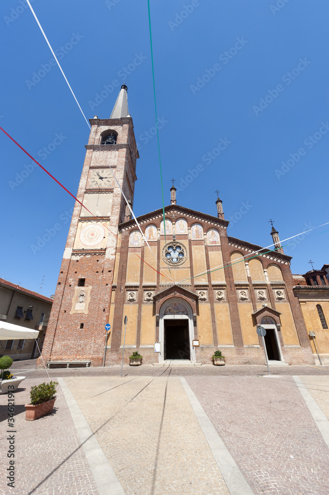 Obraz premium Gambolo, ancient church