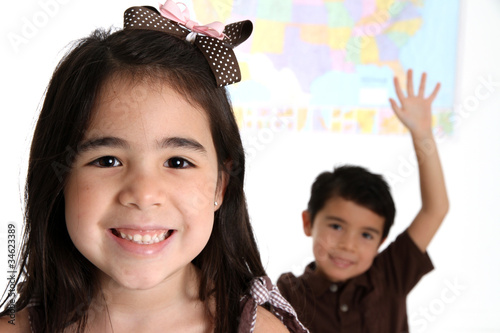 Elementary Children In School