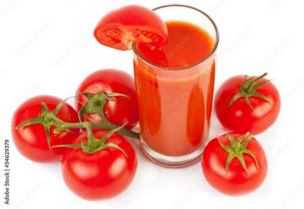 Tomatoes and juice
