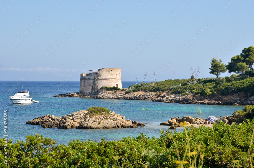 Sardegna - Alghero, torre del Lazzaretto