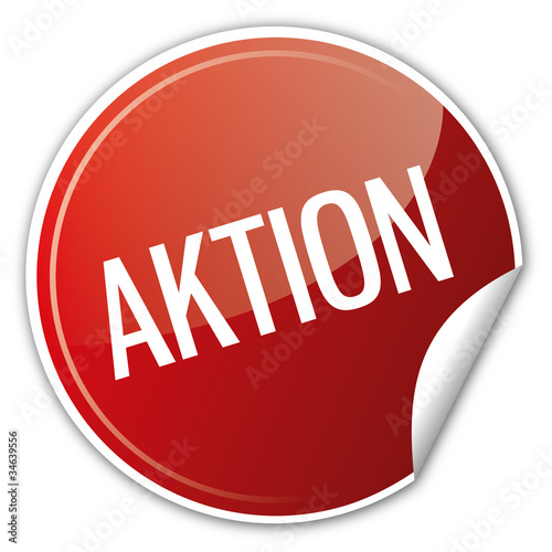 Button Rabatt - Aktion Sale ausverkauf sparen reduziert rot