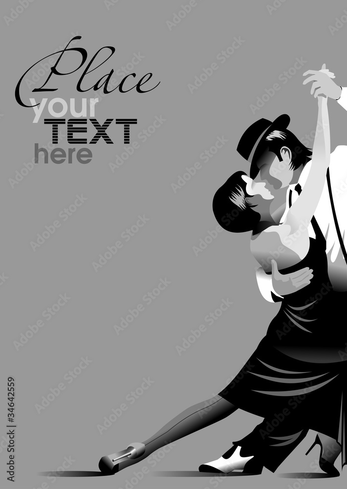 best tango - obrazy, fototapety, plakaty 