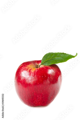 Red apple.
