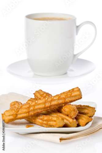 Churros and Hot Chocolate