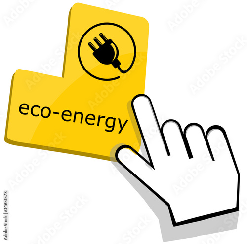 Eco-energy icon photo