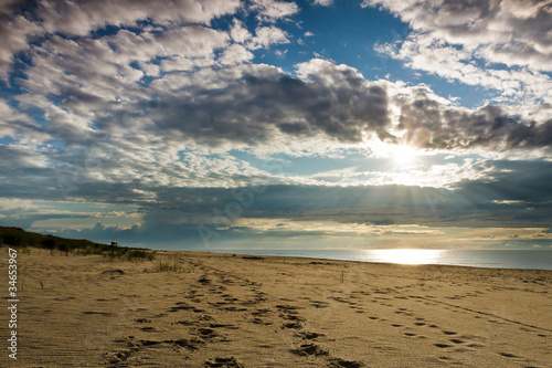 Footsteps on sand and dynam...