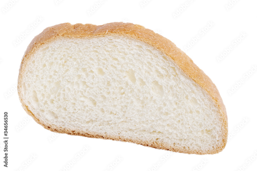 Slice of bread.