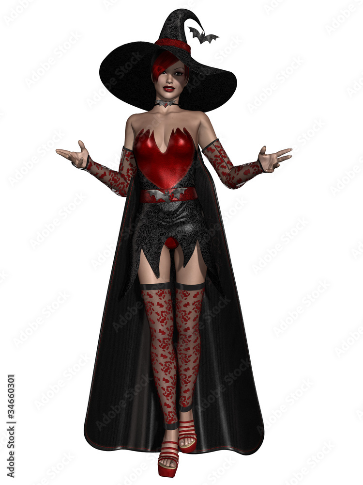Obraz premium Halloween Witch