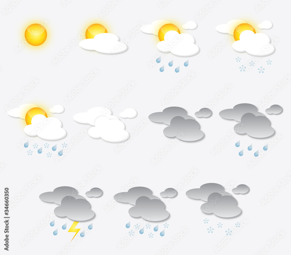 Weather icons Weather icons