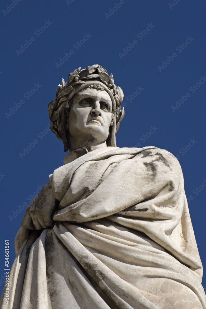Florence - Dante Alighieri statue