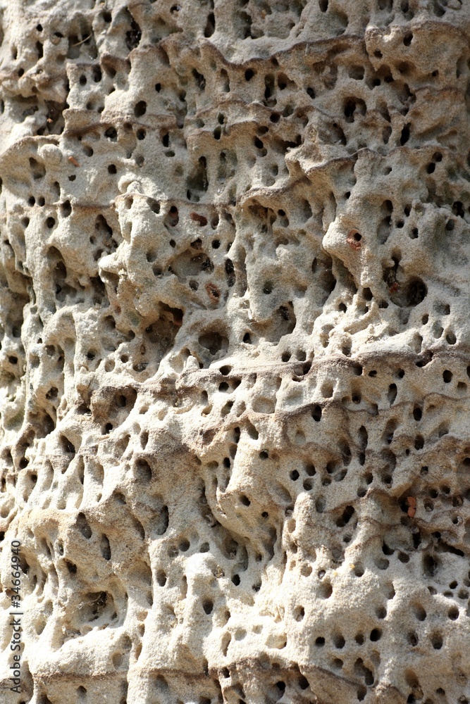 empty holes in background