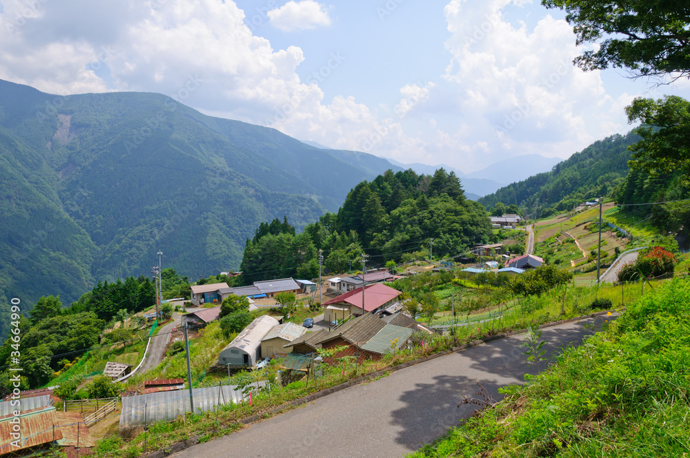 Village of Shimoguri, Nagano, Japan