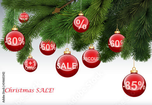 Christmas sale.