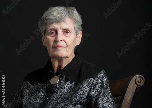 Portait of an 83 year old woman