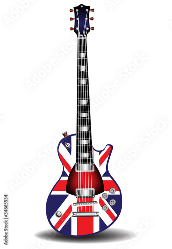 British electric guitar