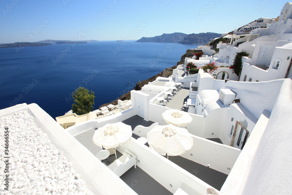 Fototapeta premium Santorin - Oia