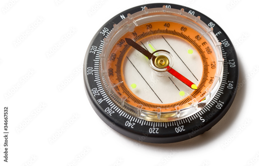 Compass isolated on white background Compass isolated on white background